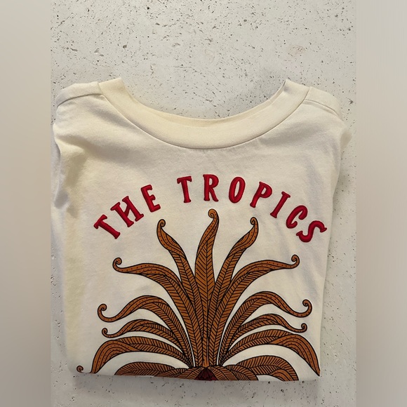 FARM Rio Cream Tropics Tee - Picture 5 of 10